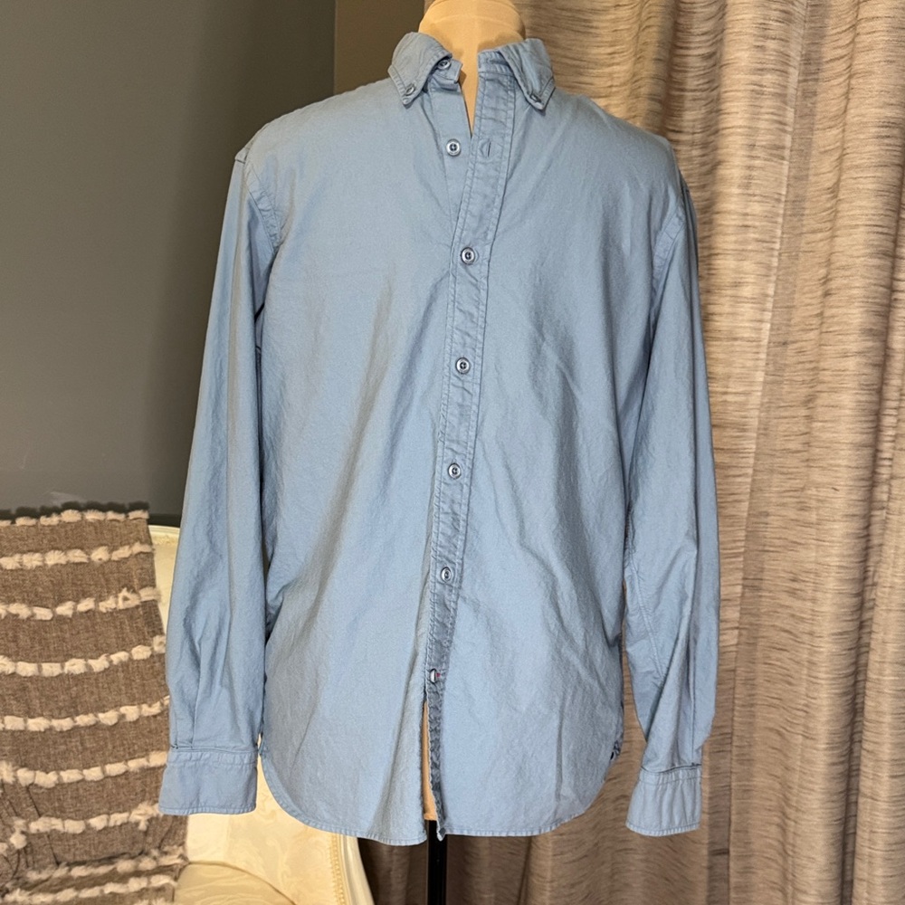 Daniel Cremieux Light Blue Casual Button Down Shirt